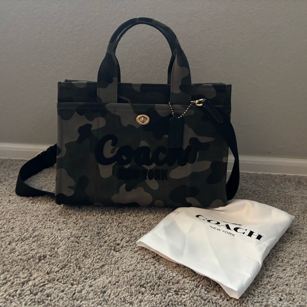 Coach Camouflage Tote Bag